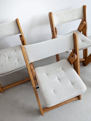 Kon-Tiki Folding Chairs by Gillis Lundgren for Ikea, 1970s, Set of