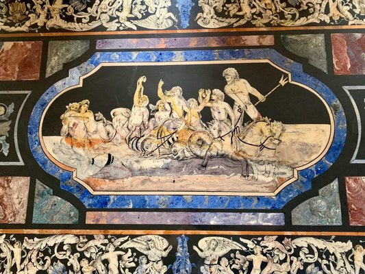 Tuscan Scagliola Table, 1850s for sale at Pamono