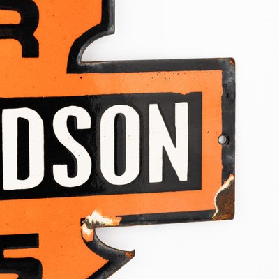 Logotipo Da Marca Harley Davidson E Caixa De Texto Tanque Cinza-nos