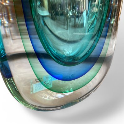 Vase Immergé en Verre de Murano Soufflé par Michele Onesto pour Made Murano Glass, 2019 en vente sur