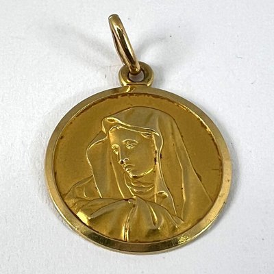 Magnifique Pendentif Vintage Unoaerre En Or 18K - Style Années 70, Idéal Pour Un Look Rétro Chic