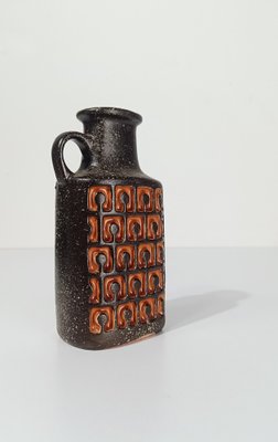 Mid-Century Modern Fat Lava Jug Vase from VEB Haldensleben, West