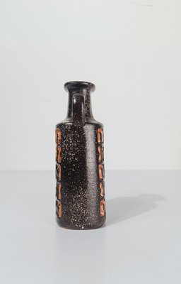 Mid-Century Modern Fat Lava Jug Vase from VEB Haldensleben, West