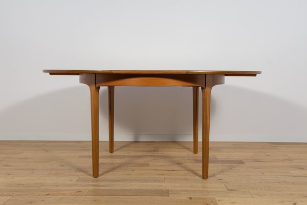 ダイニングテーブル UK Vintage NATHAN Extension Round Table Mid-Century Round Teak Extendable Dining Table from Nathan, 1960s