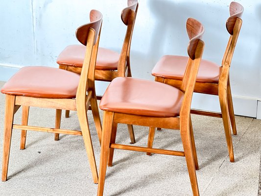 Model 210 Dining Chairs from Farstrup, 1950s, Set of 6 for sale at