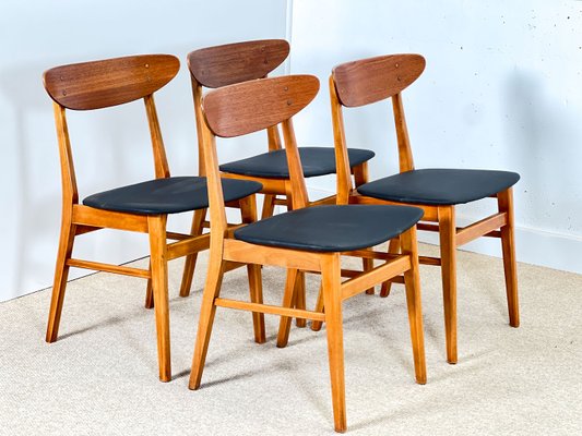 Model 210 Dining Chairs from Farstrup, 1950s, Set of 6 for sale at