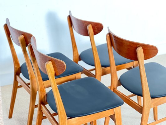 Model 210 Dining Chairs from Farstrup, 1950s, Set of 6 for sale at