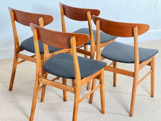 Model 210 Dining Chairs from Farstrup, 1950s, Set of 6 for sale at