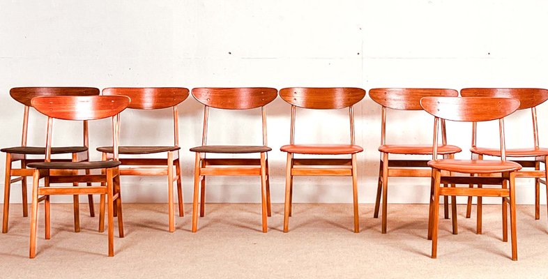 Model 210 Dining Chairs from Farstrup, 1950s, Set of 6 for sale at