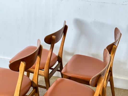 Model 210 Dining Chairs from Farstrup, 1950s, Set of 6 for sale at