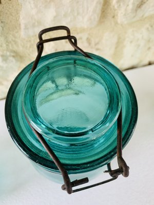 ANCIEN BOCAL POT En Verre Solidex Vieux Verre Vintage Old French ANCIEN BOCAL POT En Verre Solidex Vieux Verre Vintage Old French