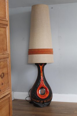 West German Floor Lamp attributed to Walter Gerhards, 1970s for
