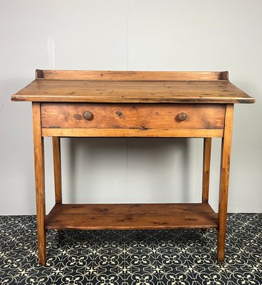 Edwardian Pitch Pine Clerk Desk for sale at Pamono