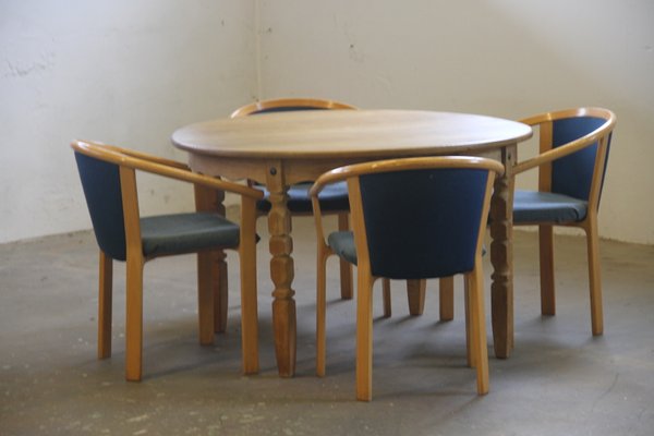 Beech Wood Dining Chairs by Rud Thygesen Johnny Sørensen for