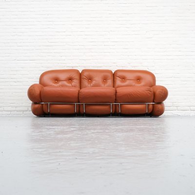 AdrianoPiazzesi Okayソファ 70's ヴィンテージ Okay Three-Seater Sofa by Adriano Piazzesi, 1970s for sale at Pamono