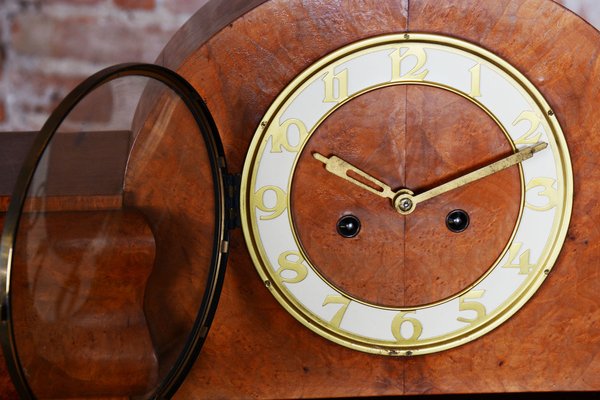 Art Deco Table Clock by Up Závody, 1920s for sale at Pamono