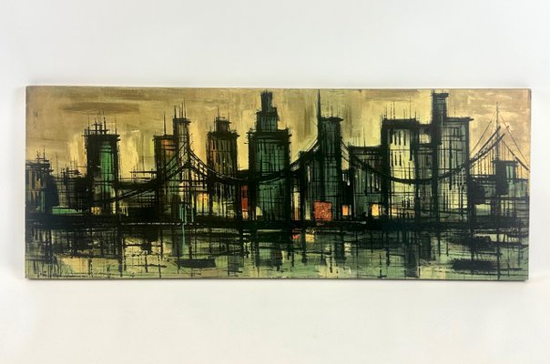 Marius Girard, Metropolitan Bridge, 1963, Lithograph for sale at