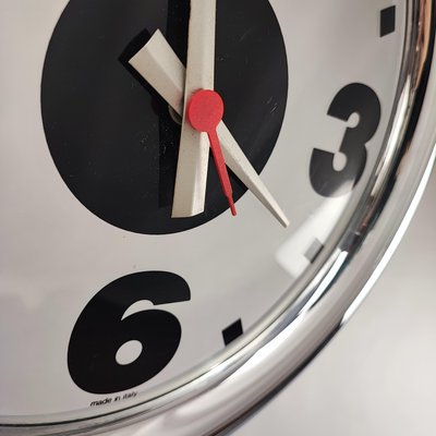 Wall Clock by Studio STG for Guzzini, 1980s for sale at Pamono
