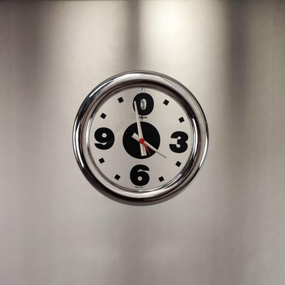 Wall Clock by Studio STG for Guzzini, 1980s for sale at Pamono