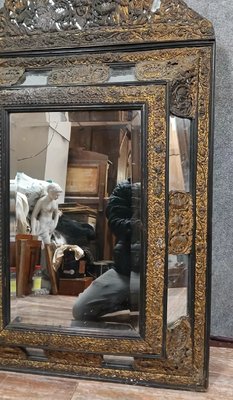 Over-Sized Copper Repousse Mirror Over-Sized Copper Repousse Mirror