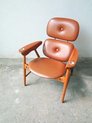 Danish Armchair From Domino Mobler 1950s