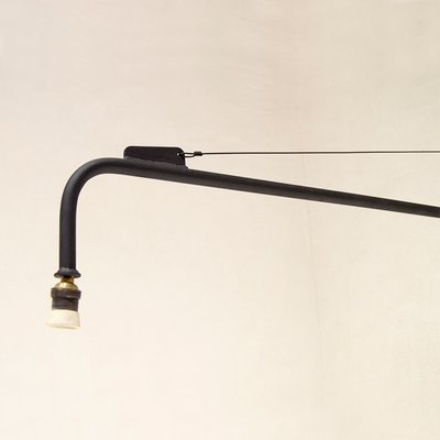 Potence Swing Jib Wall Lamp by Jean Prouvé, 1950s for sale