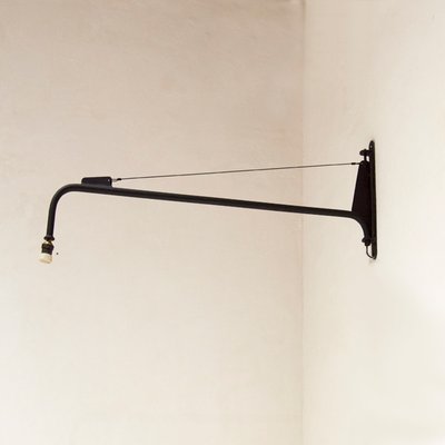 Potence Swing Jib Wall Lamp by Jean Prouvé, 1950s for sale