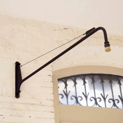 Potence Swing Jib Wall Lamp by Jean Prouvé, 1950s for sale