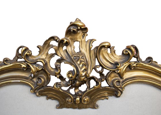 Tête De Lit Marqueterie En Bois Massif Naturel 140 Cm - Tête de lit