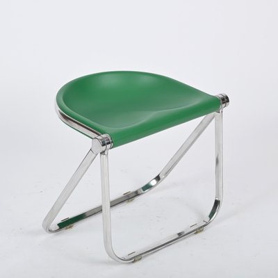 Giancarlo Piretti Pluff スツール リプロダクト Italian Pluff Folding Stools by G. Piretti for Anonima Castelli