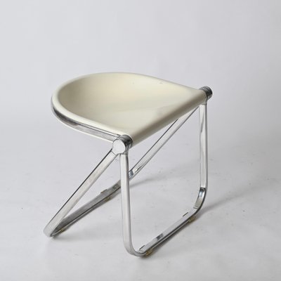 Italian Pluff Folding Stools by G. Piretti for Anonima Castelli