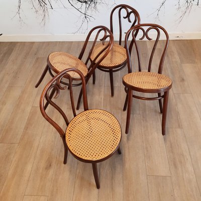 Romanian Bentwood Chairs by Michael Thonet, 1970s, Set of