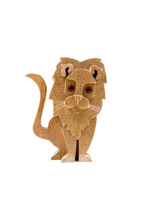 STATUETTA SCACCIA VOLATILI A FORMA ANIMALE Corvo In Piedi - Cm 35 X 19 X 13 82582233