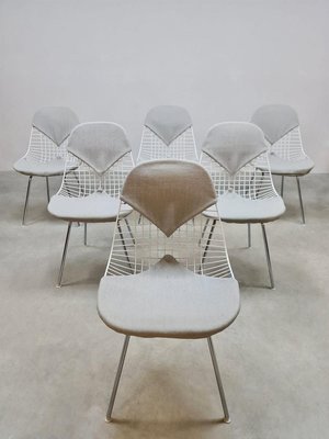 Vintage Wire Bikini Chairs by Charles and Ray Eames for Herman