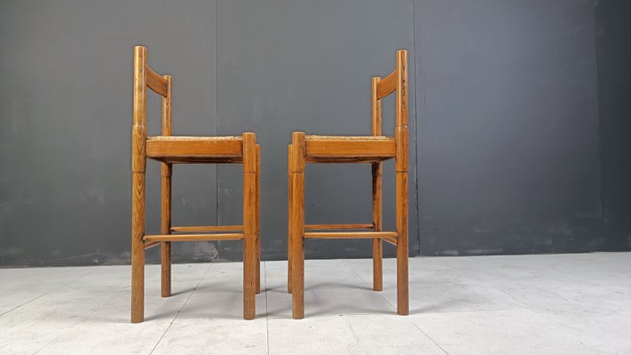 Carimate Bar Stools attributed to Vico Magistretti for Carimate Bar Stools attributed to Vico Magistretti for