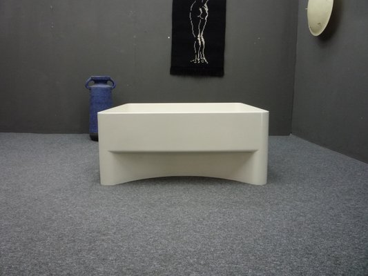 Space-Age Fiberglas Blumenbehälter von Vissmann, 1982er
