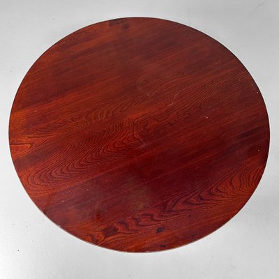 sisamu アップサイクル　明治時代の樽　ローテーブル Shōwa Traditional Round Low Table, Japan, 1960s for sale at