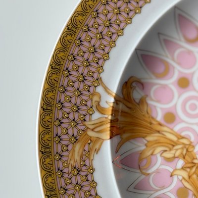 Les Reves Byzantine Plates by Versace for Rosenthal, 2017, Set of