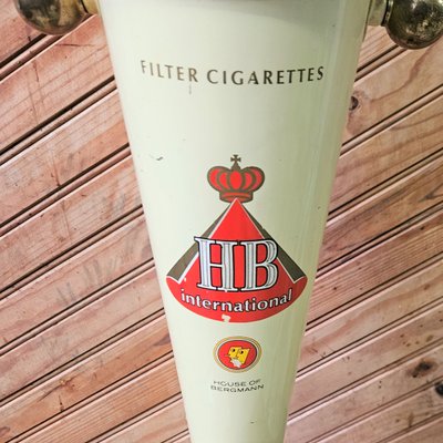 Advertising Standing Ashtray from Hb Cigarettes, 1950s