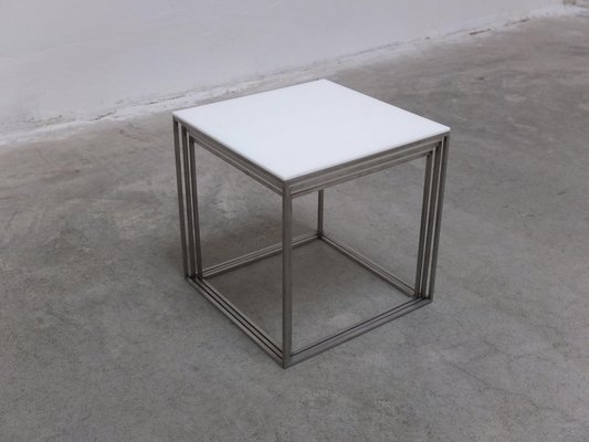 Minimalist PK71 Nesting Tables by Poul Kjærholm for Fritz