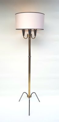 Vintage Black Gold Tripod Floor Lamp By Lunel 1960s For At Vintage Black Gold Tripod Floor Lamp By Lunel