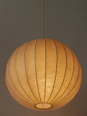 Mid-Century Modern Cocoon Pendant Lamp from Goldkant Leuchten