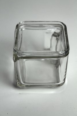 Vintage Kubus Glass Pitcher By Wilhelm Wagenfeld For Weisswasser For Sale At Pamono
