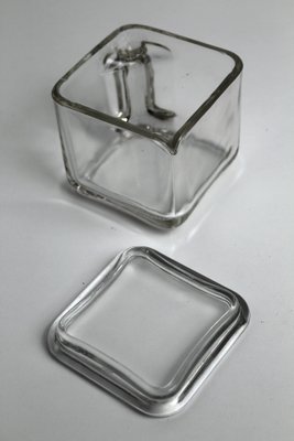 Vintage Kubus Glass Pitcher By Wilhelm Wagenfeld For Weisswasser For Sale At Pamono