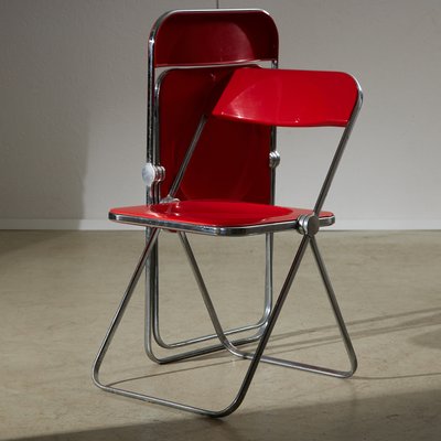 希少オリジナル CASTELLI PLIA Giancarlo Piretti Plia Chair by Giancarlo Piretti for Anonima Castelli, 1967