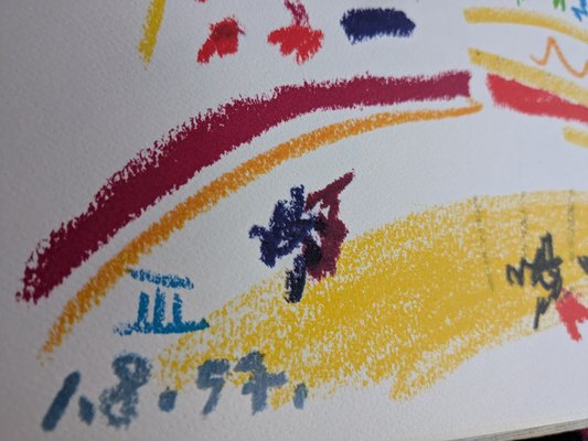 Pablo Picasso, Corrida Scenes, 1961, Original Lithographs Pablo Picasso, Corrida Scenes, 1961, Original Lithographs