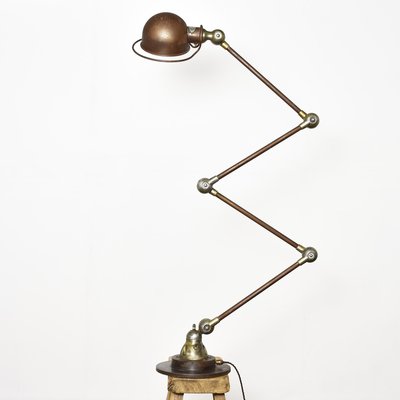 フロアスタンド jielde 4 arm vintage ground lamp Vintage Articulated 4 Arm Floor Lamp from Jielde, 1950s for