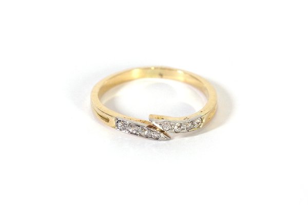 Antique Diamond Wedding Ring for sale at Pamono