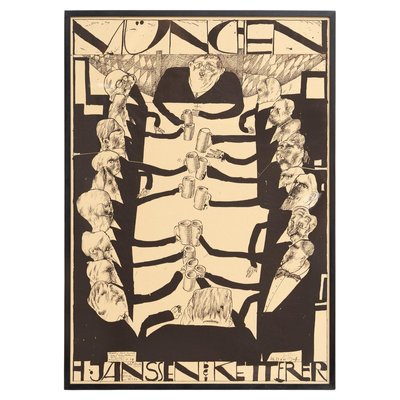 Horst Janssen \" Plakate 1957-1978 \"サイン入り Horst Janssen Lithograph on Paper Signed - Etsy