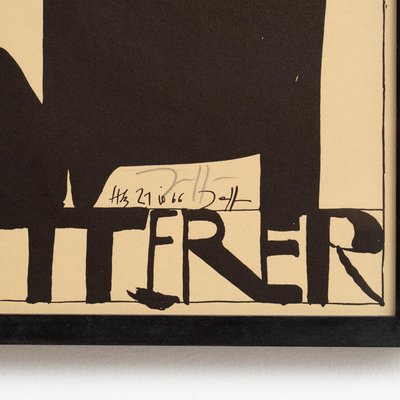 Horst Janssen Der Foliant. サイン入り Horst Janssen Lithograph on Paper Signed - Etsy